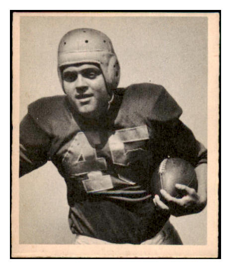 1948 Bowman Football #065 Mike Holovak Bears EX-MT 458808