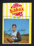 1967 Kahns Baseball Dennis Ribant Pirates NR-MT 459961