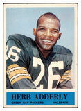 1964 Philadelphia Football #071 Herb Adderly Packers VG-EX 460164