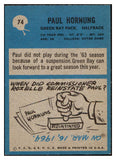 1964 Philadelphia Football #074 Paul Hornung Packers EX-MT 460251
