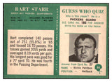 1966 Philadelphia Football #088 Bart Starr Packers EX-MT 460260