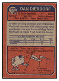 1973 Topps Football #322 Dan Dierdorf Cardinals VG 460350