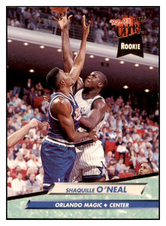 1992 Fleer Ultra Basketball #328 Shaquille O'Neal Magic NR-MT 460447