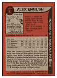 1979 Topps Basketball #031 Alex English Pacers NR-MT 460464