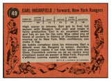 1961 Topps Hockey #049 Earl Ingarfield Rangers NR-MT 460538