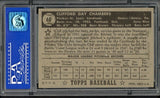 1952 Topps Baseball #068 Cliff Chambers Cardinals PSA 7 NM st Black 461401