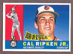 2010 Topps National Convention 1960 Retro Cal Ripken Card