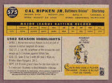 2010 Topps National Convention 1960 Retro Cal Ripken Card