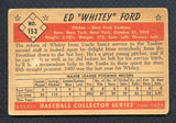 1953 Bowman Color Baseball #153 Whitey Ford Yankees GD-VG 331817