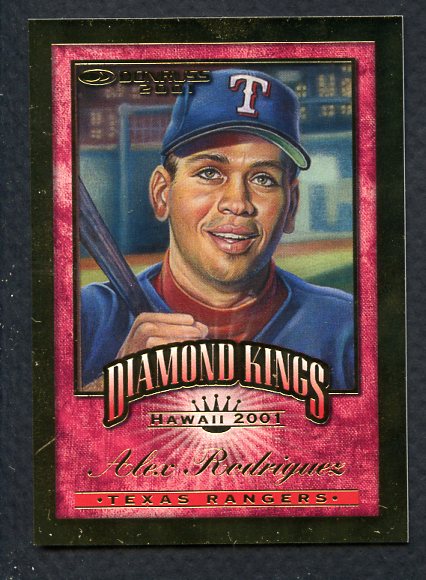 2001 Hawaii Donruss Diamond King Alex Rodriguez 345046