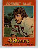 1974 Town Talk #002 Forrest Blue 49ers EX-MT 345490