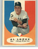 1961 Topps Baseball #132 Al Lopez White Sox EX 370443