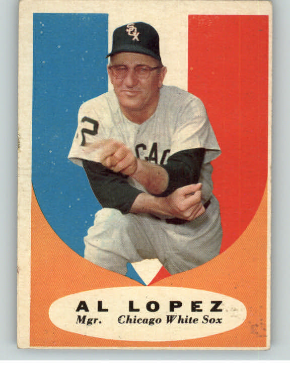 1961 Topps Baseball #132 Al Lopez White Sox VG-EX 371019