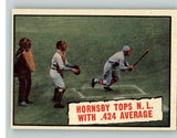 1961 Topps Baseball #404 Rogers Hornsby IA Cardinals EX-MT 371339