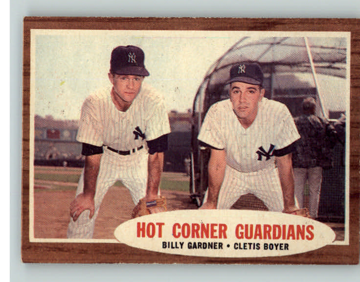 1962 Topps Baseball #163 Clete Boyer Billy Gardner EX-MT 371478