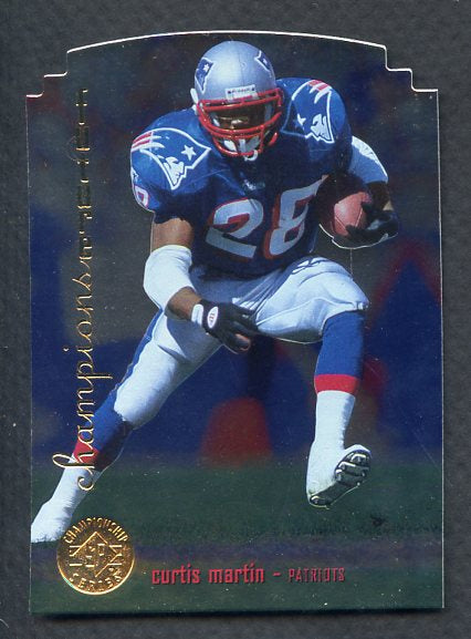 1995 SP Championship #029 Curtis Martin Patriots NR-MT 372992