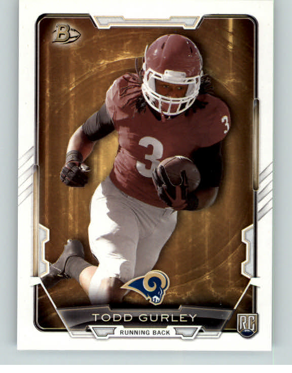 2015 Bowman #028 Todd Gurley Rams NR-MT 373499