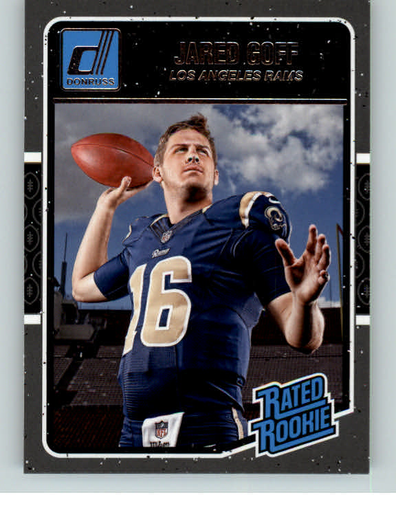 2016 Donruss #372 Jared Goff Rams NR-MT 373502