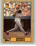 1987 Topps Baseball #320 Barry Bonds Pirates NR-MT 375539