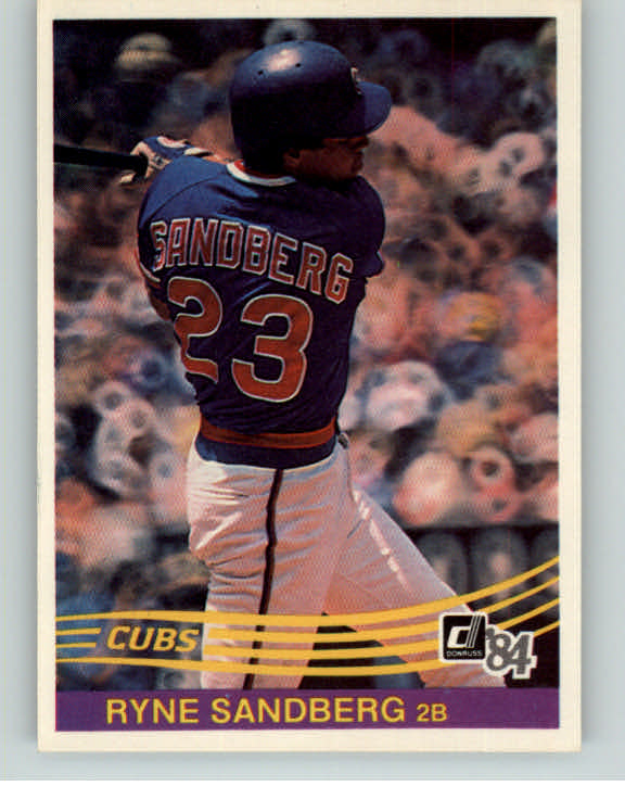 1984 Donruss Baseball #311 Ryne Sandberg Cubs NR-MT 375750