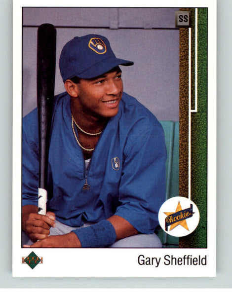 1989 Upper Deck Baseball #013 Gary Sheffield Brewers NR-MT 375822