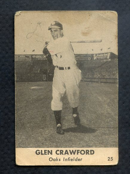 1947 Remar Bread #025 Glen Crawford Oaks GD-VG 376705