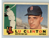 1960 Topps Baseball #533 Lou Clinton Red Sox EX 377360