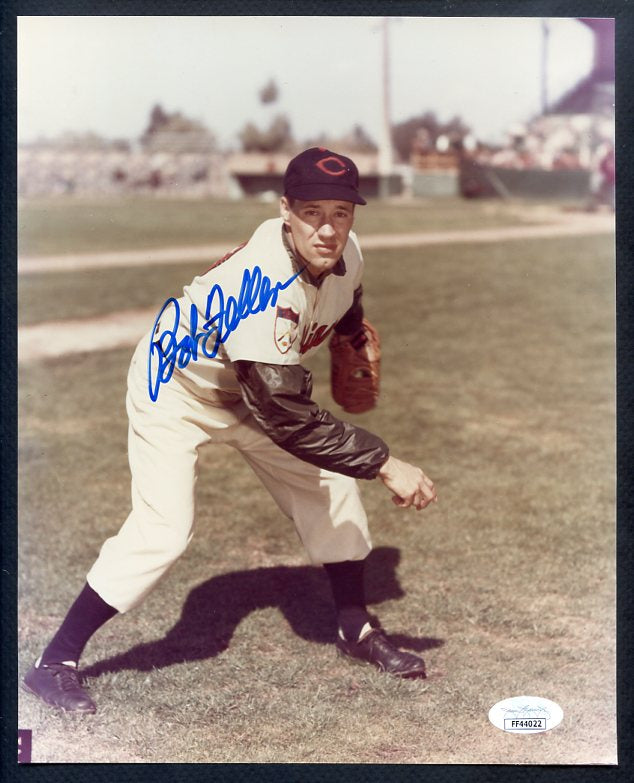 Bob Feller Signed 8x10 Photo JSA Authentication 379612