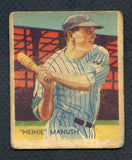 1934-36 Diamond Stars #030 Heinie Manush Senators VG 381367