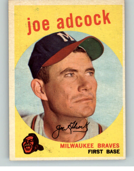 1959 Topps Baseball #315 Joe Adcock Braves NR-MT 382346