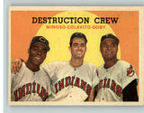 1959 Topps Baseball #166 Rocky Colavito Minnie Minoso EX-MT 382494