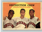 1959 Topps Baseball #166 Rocky Colavito Minnie Minoso EX-MT 382495