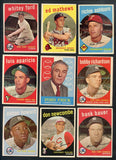 1959 Topps Lot 120 Diff VG-EX/EX Banks Ford Mathews 382579