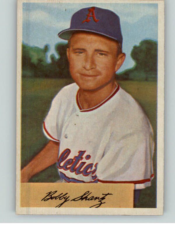 1954 Bowman Baseball #019 Bobby Shantz A's NR-MT 382852