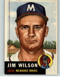 1953 Topps Baseball #208 Jim Wilson Braves GD-VG 384437