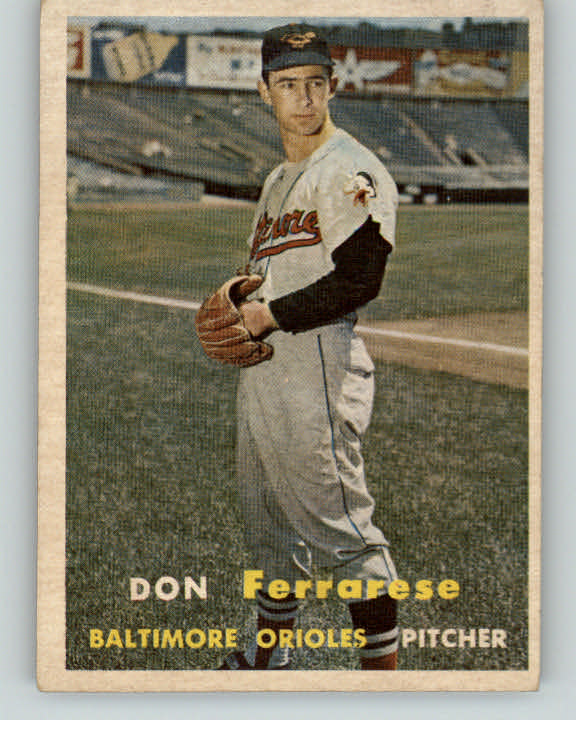 1957 Topps Baseball #146 Don Ferrarese Orioles EX-MT 386898