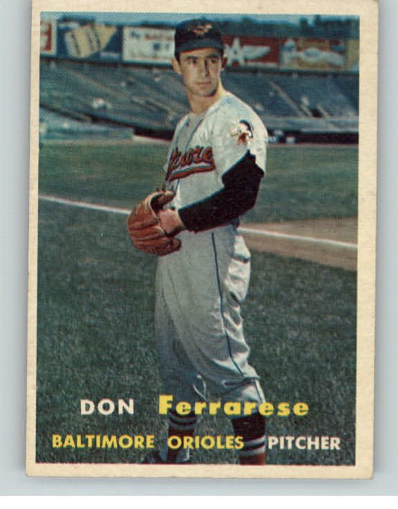 1957 Topps Baseball #146 Don Ferrarese Orioles EX-MT 386899