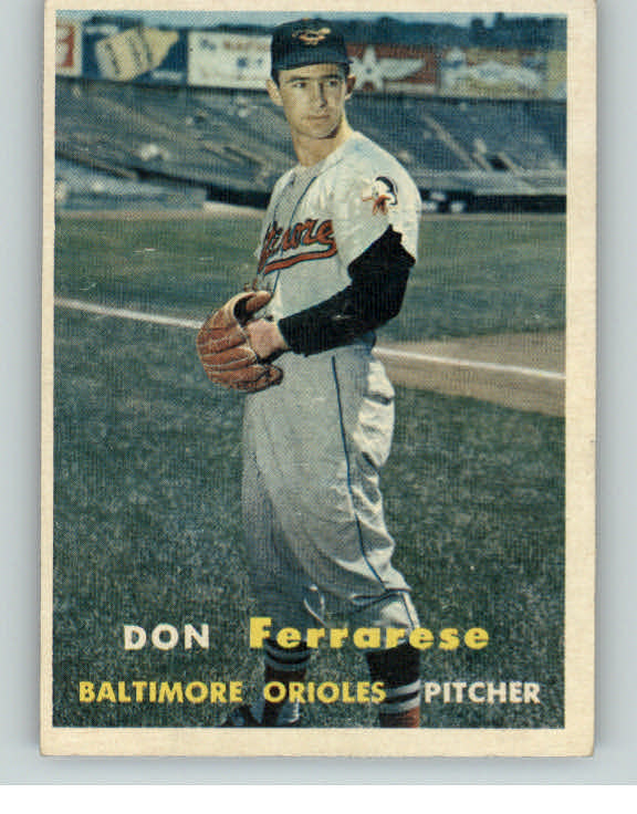 1957 Topps Baseball #146 Don Ferrarese Orioles NR-MT 386938