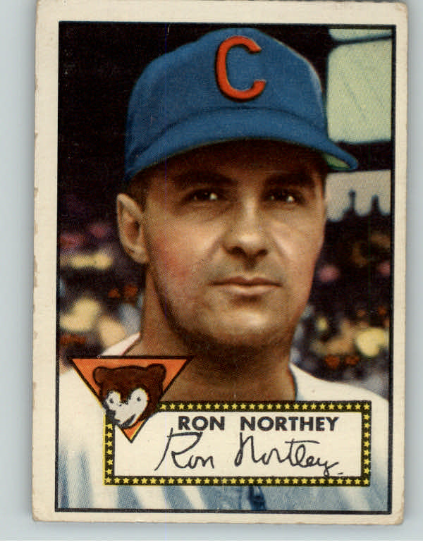 1952 Topps Baseball #204 Ron Northey Cubs EX 387132