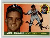 1955 Topps Baseball #117 Mel Roach Braves NR-MT 387282