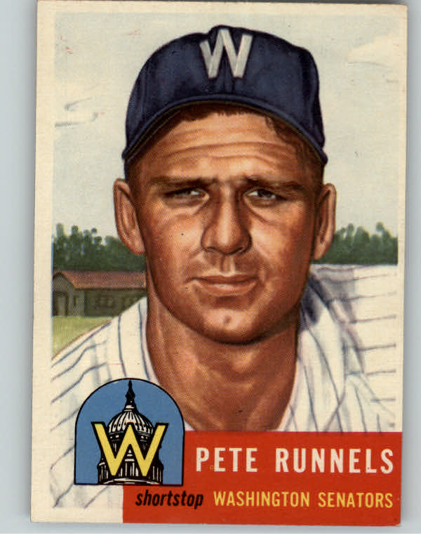 1953 Topps Baseball #219 Pete Runnels Senators EX-MT 388139