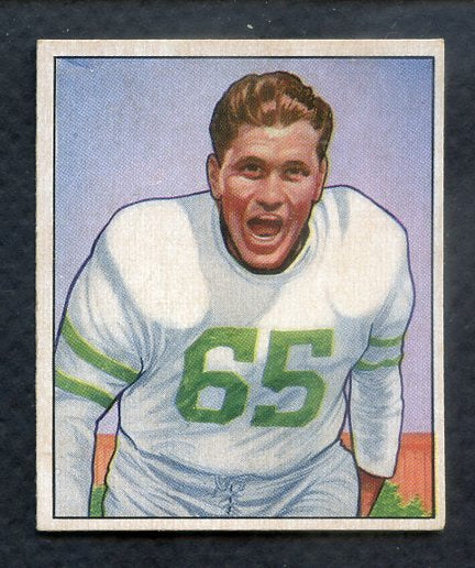 1950 Bowman Football #024 Cliff Patton Eagles EX-MT 389143