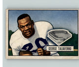 1951 Bowman Football #008 George Taliaferro Yanks EX-MT 389250