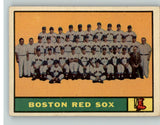 1961 Topps Baseball #373 Boston Red Sox Team EX-MT 390257