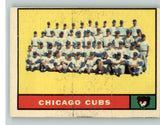 1961 Topps Baseball #122 Chicago Cubs Team VG-EX 390501