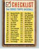 1962 Topps Baseball #098 Checklist 2 VG Unmarked 390625