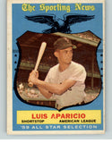 1959 Topps Baseball #560 Luis Aparicio A.S. White Sox EX 391272