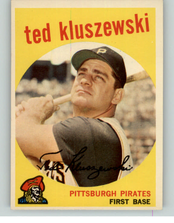 1959 Topps Baseball #035 Ted Kluszewski Pirates EX-MT/NR-MT 392963