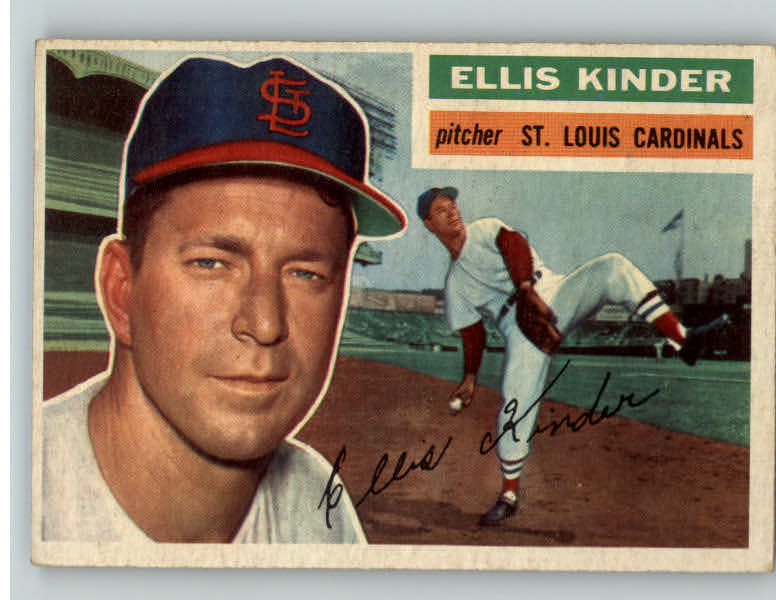 1956 Topps Baseball #336 Ellis Kinder Cardinals EX-MT 394610