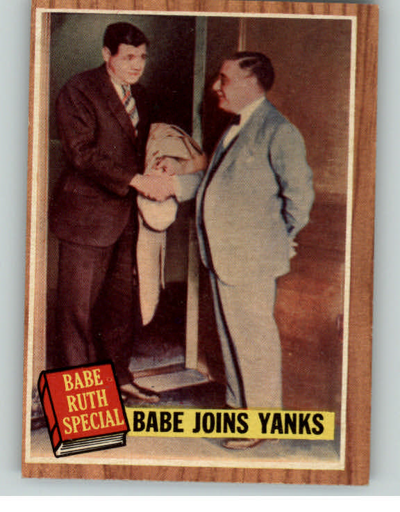 1962 Topps Baseball #136 Babe Ruth Yankees EX-MT 395401